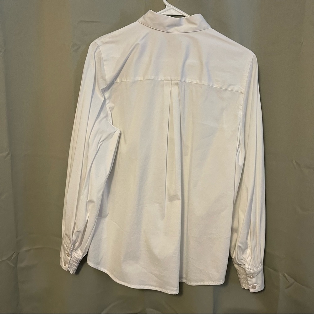 Chico's Classic White Button-Down - image 4